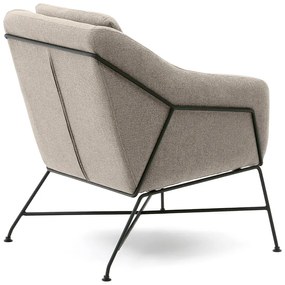 Beżowy fotel Brida – Kave Home