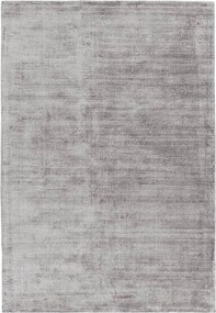 Ręcznie tkany dywan z wiskozy - 160x230cm - srebrny - Blade