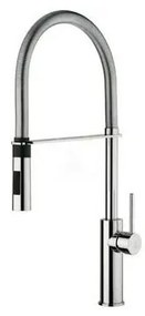 Paffoni - Bateria zlewozmywakowa z wysuwaną wylewką prysznicową LIGHT 52,5 cm