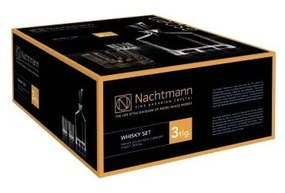 Zestaw karafki i 2 szklanek do whisky ze szkła kryształowego Nachtmann Aspen