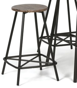 Zestaw jadalniany/barowy WELLINGTON ROUND, średnica stołu 90 cm + 4 krzesła