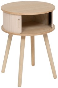 Szafka nocna NYSOS z 2 drzwiczkami, Ø 40 cm