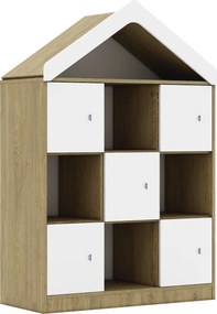 Regał szkolny domek Blox BASE 110 index 3PP-3R-5F1-D