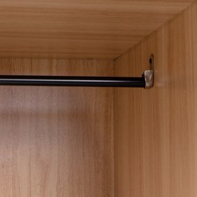 Szafa otwarta w naturalnym kolorze 100x190x48 cm Armarios – Casa Selección