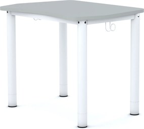 Regulowany stolik do szkoły i przedszkola Sinum fala 75x55 cm