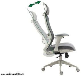 Fotel ergonomiczny Ergon czarny SIGNAL