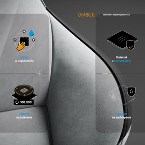 Fotel gamingowy Diablo X.One Prime, Normal Size, Nightwolf Moon