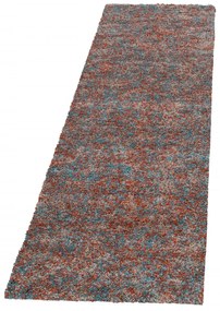 Dywan shaggy Enjoy wielokolorowy 80 cm x 250 cm