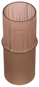 Wazon szklany tuba MATTE, Ø 10,8 x 25 cm