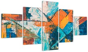 Obraz - Abstrakcja (125x70 cm)