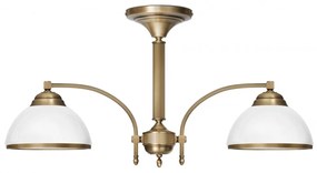 Niski żyrandol z mosiądzu R-S2K