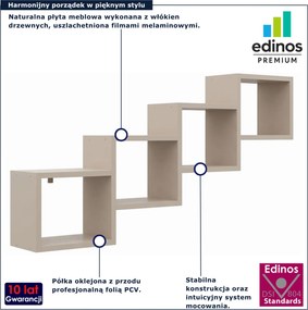 Kaszmirowa designerska półka wisząca Z2-F46