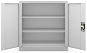 Szafka na segregatory zamykana BEATA, 900 x 930 x 400 mm, szara