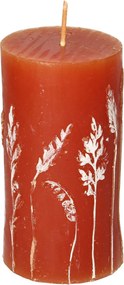Świeca Giulia 13cm orange