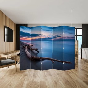 Parawan - Plaża o zachodzie słońca (210x170 cm)