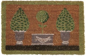 Wycieraczka do butów kokosowa Raja ogród 40 cm x 60 cm