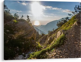 Obraz - Góra Olimp (70x50 cm)
