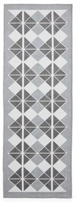 Szary chodnik odpowiedni do prania 76x230 cm Victoria Dark – Think Rugs