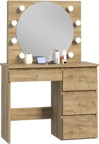 Toaletka w stylu glamour z oświetleniem led N3-G89