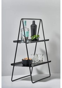 Czarny metalowy regał 53x75 cm A-Table − Zone
