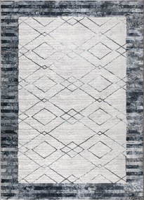 Dywan klasyczny Piero romby szary 160 cm x 220 cm