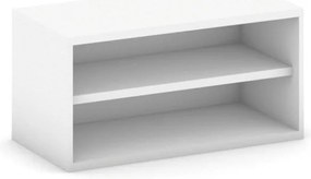 Nadstawka na szafę MIRELLI, 800 x 400 x 400 mm, biały