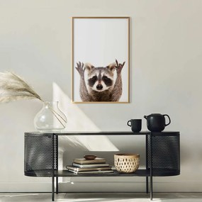 Plakat Szop 29,7x42 cm z ramą złotą bez marginesu ARTGEIST B