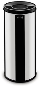 Kosz na śmieci do segregacji odpadów, 45 L, nierdzewny, bez naklejki, inne