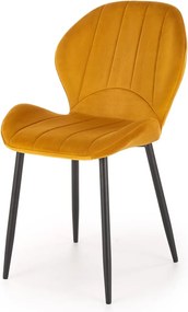 Krzesło do jadalni z pionowymi przeszyciami K538 Halmar