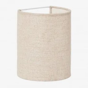 Kinkiet Lniany Kiraz ↔︎ 15 X ↑20 Cm & Pościel Kremowa - Sklum