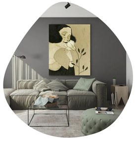 Lustro Besso Black 60 cm