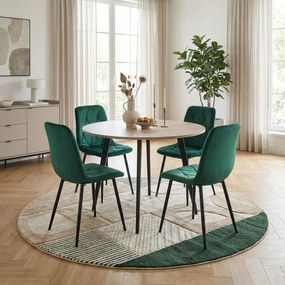 Krzesło do jadalni MARVIN, zielony