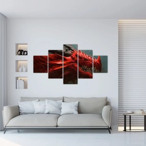 Obraz - Smok (125x70 cm)