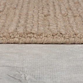Beżowy wełniany dywan tkany ręcznie 200x290 cm Harris Boucle – Flair Rugs