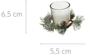 Świece zapachowe świąteczne, 3 szt.