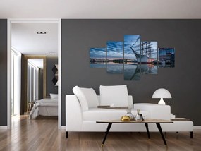 Obraz żaglówki (125x70 cm)