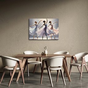 Obraz - Trzy baletki (70x50 cm)