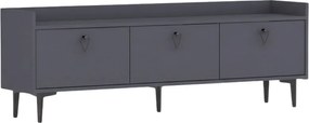 Stolik pod telewizor PIENA 160 cm, antracytowy