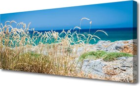 Obraz na płótnie Złocisty Piasek i Błękit Nieba