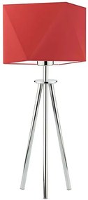 Lampka do sypialni na chromowanym stelażu - T7-E62