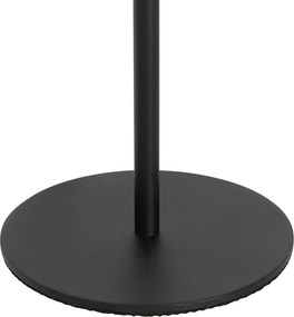 Lampa stołowa czarna z wbudowanym ściemniaczem i ładowaniem LED IP54 - Murdock