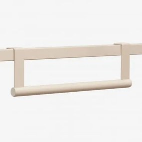 Uchwyt Na Ściereczki Do Modularnej Kuchni Zewnętrznej Ze Stali Rivana Kremowa Tapioca & ↔︎ 30 Cm - Sklum