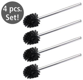 WENKO 24089800 - Szczotka do WC 8x35 cm stal nierdzewna/srebrna/czarna