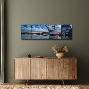 Obraz żaglówki (170x50 cm)