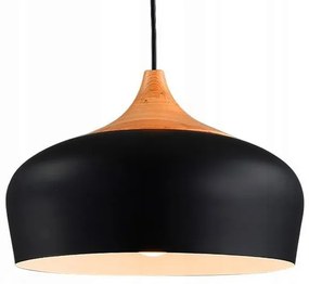 Lampa sufitowa wisząca Bari APP181-1CP Czarna