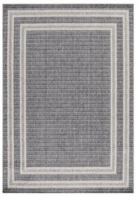 Dywan zewnętrzny Aruba Ramka szary 120 cm x 170 cm