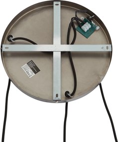 Designerska lampa wisząca grafitowa 3-punktowa - Ard