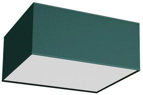 Plafon VERDE 2xE27/60W/230V 40x40 cm zielony