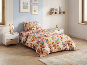 PrzytulneMieszkanie.pl PrzytulneMieszkanie.pl Dziecięca pościel z mikrofibry PONYBLOOM kolorowa Rozmiar pościeli: 70 x 80 cm | 140 x 200 cm