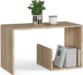 Stolik kawowy AKORD PAUL Dąb Sonoma 80 cm kolor Dąb Sonoma mat 80x40x45 cm